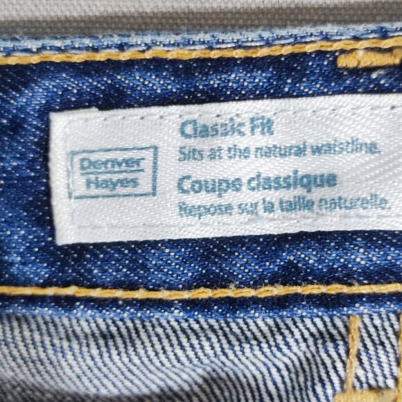 Denver Hayes Classic Fit High-rise Bootcut jeans women's size 12/32 denim blue - Picture 7 of 16